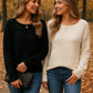 Sofia - Maglione Maniche Lunghe Casual