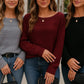 Sofia - Maglione Maniche Lunghe Casual