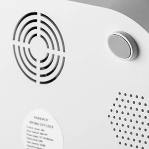 Raindrop Humidifier & Aroma Diffuser with Soothing Rain Sounds White Noise Home Ultrasonic Fragrance Diffuser For Bedroom Desk